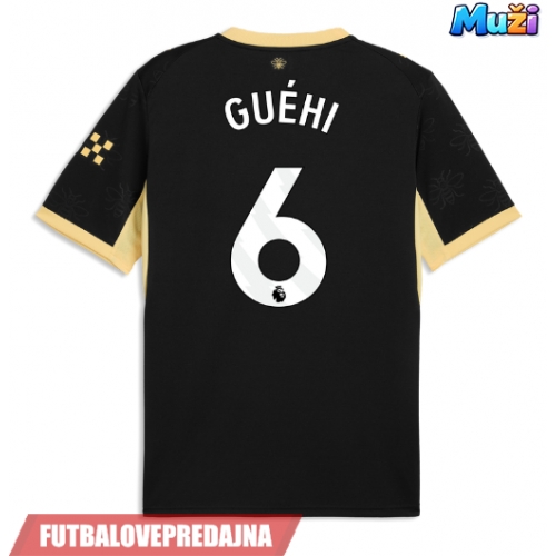 Lacne Muži Futbalové dres Manchester City Marc Guehi #6 2026-27 Krátky Rukáv - Preč